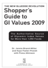 The New Glucose Revolution Shopper's Guide to GI Values 2009 : The Authoritative Source of Glycemic Index Values for More than 1,250 Foods - eBook