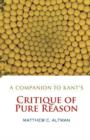 A Companion to Kant's Critique of Pure Reason - eBook