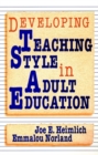 Developing Teaching Style in Adult Education - Book