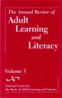 The Annual Review of Adult Learning and Literacy, Volume 3 - eBook