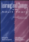 Learning and Change in the Adult Years : A Developmental Perspective - Book