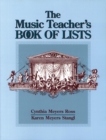 The Music Teacher's Book of Lists - Book