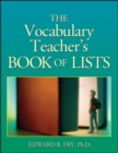 The Vocabulary Teacher's Book of Lists - Book