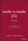 Leader to Leader (LTL), Volume 30, Fall 2003 - Book