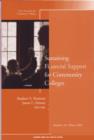 Sustaining Financial Support for Community Colleges : New Directions for Community Colleges, Number 132 - Book