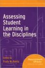 Assessing Student Learning in the Disciplines : Assessment Update Collections - Book