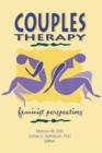 Couples Therapy : Feminist Perspectives - Book