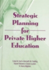 Strategic Planning for Private Higher Education - Book