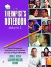 Therapist's Notebook : Homework, Handouts, and Activities for Use in Psychotherapy (2 volumes) - Book