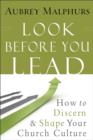 Look Before You Lead - How to Discern and Shape Your Church Culture - Book