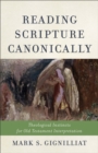 Reading Scripture Canonically : Theological Instincts for Old Testament Interpretation - Book