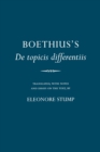 Boethius's "De topicis differentiis" - Book