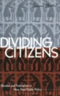 Dividing Citizens : Gender and Federalism in New Deal Public Policy - Book