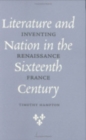 Literature and Nation in the Sixteenth Century : Inventing Renaissance France - Book