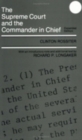 The Supreme Court and the Commander in Chief - Book