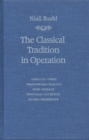 Classical Tradition in Operation - Book