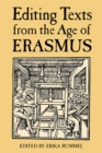 Editing Texts from the Age of Erasmus - Book