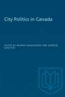 City Politics in Canada - Book