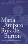 Maria Amparo Ruiz de Burton : Critical and Pedagogical Perspectives - eBook