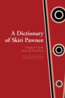A Dictionary of Skiri Pawnee - Book