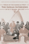 Voices of the American West, Volume 1 : The Indian Interviews of Eli S. Ricker, 1903-1919 - eBook