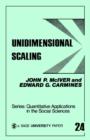 Unidimensional Scaling - Book