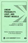 Linear Probability, Logit, and Probit Models - Book