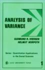 Analysis of Variance - Book