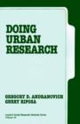 Doing Urban Research - Book