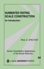 Summated Rating Scale Construction : An Introduction - Book