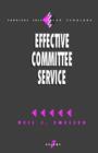Effective Committee Service - Book