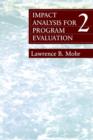 Impact Analysis for Program Evaluation - Book