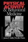 Physical Activity and Behavioral Medicine - Book