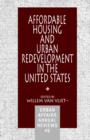 Affordable Housing and Urban Redevelopment in the United States : Learning from Failure and Success - Book