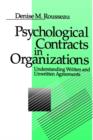 Psychological Contracts in Organizations : Understanding Written and Unwritten Agreements - Book
