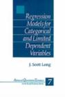 Regression Models for Categorical and Limited Dependent Variables - Book