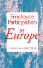 Employee Participation in Europe - Book