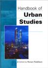 Handbook of Urban Studies - Book