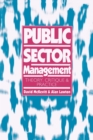 Public Sector Management : Theory, Critique and Practice - Book