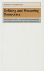 Defining and Measuring Democracy - Book