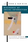 Discourse as Social Interaction - Book