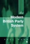 The Modern British Party System - Book