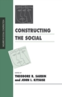 Constructing the Social - Book