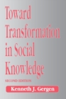 Toward Transformation in Social Knowledge - Book