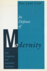 In Defense of Modernity : Role Complexity and Individual Autonomy - Book