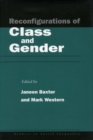 Reconfigurations of Class and Gender - Book