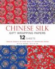 Chinese Silk Gift Wrapping Papers - 12 Sheets : 18 x 24 inch (45 x 61 cm) Wrapping Paper - Book