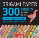 Origami Paper - Japanese Washi Patterns- 4 inch (10cm) 300 sheets : Tuttle Origami Paper: High-Quality Origami Sheets Printed with 12 Different Designs - Book