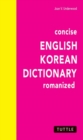 Concise English-Korean Dictionary - Book