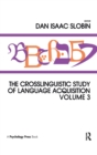 The Crosslinguistic Study of Language Acquisition : Volume 3 - Book